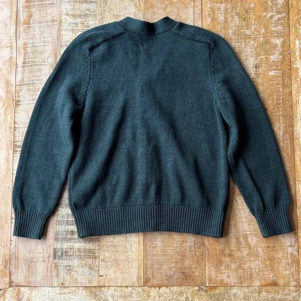 GAP Boys Green Cardigan Sweater L(10-11)
